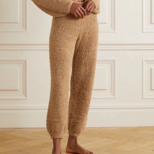 Skims Cozy Knit Boucle pant camel 2X 3X NWT